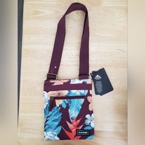 Dakine Jive Cross Body Shoulder Hand Bag Purse Full Bloom Print NWT